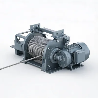 overhead electric winch